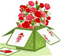 عيد الحب أسلوب بسيط شكل القلب الورق الخاص اليومي تاريخ مهرجان بطاقة sku image 10