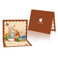 Pastoral Letter Special Paper Casual Daily Card sku image 2