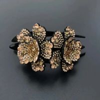 Women's Elegant Flower Arylic Hair Claws sku image 3