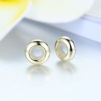 1 Piece Sterling Silver Solid Color Beads main image 5