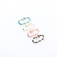 1 Piece Copper Oval Heart Shape Jewelry Buckle Simple Style main image 4