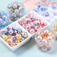 10 PCS/Package Plastic Letter Beads main image 3