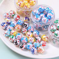 10 PCS/Package Plastic Letter Beads main image 2