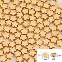 1 Set Plastic Star Heart Shape Flower Beads sku image 6