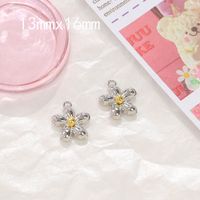 10 Pcs/package Sweet Star Moon Flower Alloy Enamel Plating Inlay Pendant Jewelry Accessories sku image 10