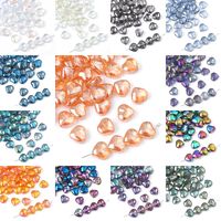 20 Pieces Glass Heart Shape Beads main image 6