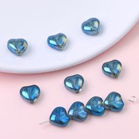 20 Pieces Glass Heart Shape Beads sku image 5