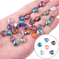 20 Pieces Glass Heart Shape Beads main image 5