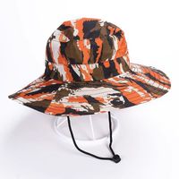 Unisex Classic Style Color Block Wide Eaves Bucket Hat sku image 4