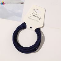 Women's Simple Style Solid Color Cloth Rubber Band sku image 3