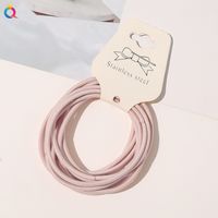 Women's Simple Style Solid Color Cloth Rubber Band sku image 7