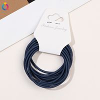 Women's Simple Style Solid Color Cloth Rubber Band sku image 15