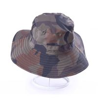 Unisex Classic Style Color Block Wide Eaves Bucket Hat main image 4
