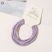 Women's Simple Style Solid Color Cloth Rubber Band sku image 6