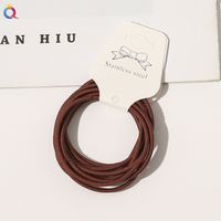 Women's Simple Style Solid Color Cloth Rubber Band sku image 14