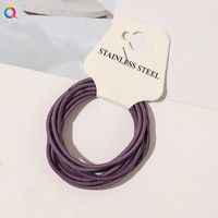 Women's Simple Style Solid Color Cloth Rubber Band sku image 9