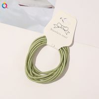Women's Simple Style Solid Color Cloth Rubber Band sku image 13