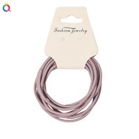 Women's Simple Style Solid Color Cloth Rubber Band main image 4