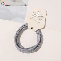 Women's Simple Style Solid Color Cloth Rubber Band sku image 4