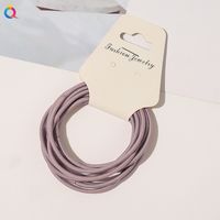 Women's Simple Style Solid Color Cloth Rubber Band sku image 8