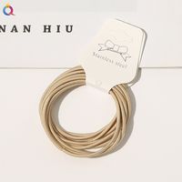 Women's Simple Style Solid Color Cloth Rubber Band sku image 16