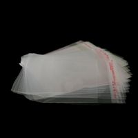 Simple Style Transparent Plastic Jewelry Packaging Bags sku image 2