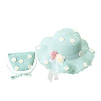 Girl's Simple Style Classic Style Flower Bucket Hat main image 6