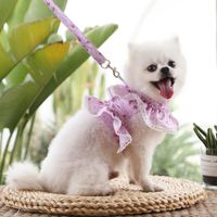 Cute Polyester Ditsy Floral Leash main image 4