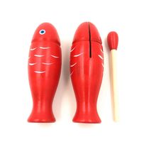 Children's Musical Instrument Fish Wood Toys main image 6