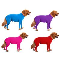 Casual Polyester Solid Color Pet Clothing main image 2