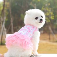 Princess Cotton Flower Pet Clothing sku image 1