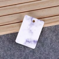 Simple Style Marble Texture Paper/paper Jewelry Packaging Cardboard sku image 4