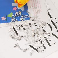 1 Piece Simple Style Letter Alloy Plating Pendant Jewelry Accessories main image 4