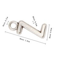 1 Piece Simple Style Letter Alloy Plating Pendant Jewelry Accessories sku image 21