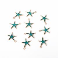 1 Piece Casual Beach Starfish Alloy Plating Pendant Jewelry Accessories main image 5