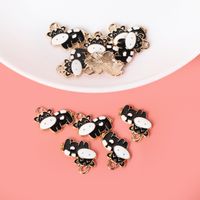 1 Piece Cute Cattle Alloy Enamel Plating Pendant Jewelry Accessories main image 5
