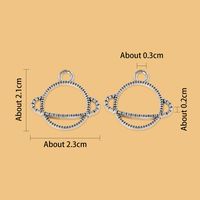 1 Piece Simple Style Planet Alloy Plating Pendant Jewelry Accessories main image 2