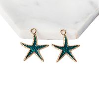 1 Piece Casual Beach Starfish Alloy Plating Pendant Jewelry Accessories main image 4