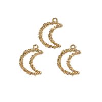 1 Pièce Style Simple Lune Alliage Placage Pendentif Bijoux Accessoires main image 4