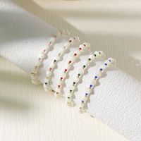 Cute Vacation Round Shell Pearls Beaded Women's Bracelets main image 2