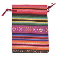 Ethnic Style Stripe Cotton Gift Bags sku image 7