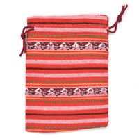 Ethnic Style Stripe Cotton Gift Bags sku image 10