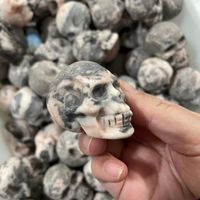 Funny Punk Skull Natural Stone Ornaments Artificial Decorations sku image 13