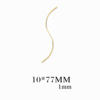 1 Piece Simple Style Solid Color Copper Plating Earring Accessories Jewelry Accessories sku image 1