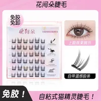 Simple Style Solid Color Artificial Fiber False Eyelashes 1 Piece sku image 19