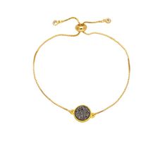 Modern Style Simple Style Round Copper Plating 18k Gold Plated Bracelets main image 7