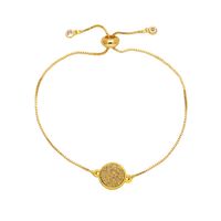 Modern Style Simple Style Round Copper Plating 18k Gold Plated Bracelets main image 6