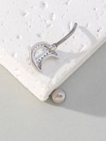 Hip-hop Geometric Stainless Steel Silver Plated Zircon Belly Ring In Bulk main image 5