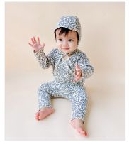 Casual Classic Style Color Block Cotton Baby Rompers main image 5
