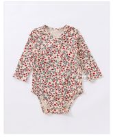 Casual Classic Style Color Block Cotton Baby Rompers main image 3